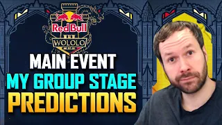 Red Bull Wololo 3 Main Event Group Stage - My Predictions