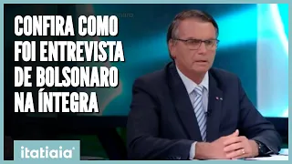 CONFIRA NA ÍNTEGRA A ENTREVISTA DE JAIR BOLSONARO PARA A CNN