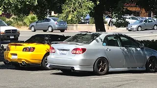 Touge run with S2K, Corolla xrs