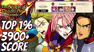 Top 1% 3900+ Score & Autofarm Guide Final Boss Humans! (7DS Guide) Seven Deadly Sins Grand Cross