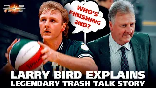 Larry Bird Explains Most ICONIC TRASH TALK Story