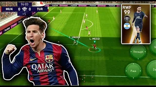 Mad Curl Goal From Lionel Messi 🥵🚀 Pes 2021 mobile