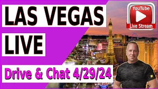 🚨 LAS VEGAS DRIVE AND CHAT LIVE  IRL NOW! ☝