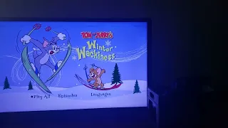 Tom and Jerry's Winter Wackiness 2013 DVD Menu Walkthrough