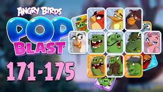 Angry Birds Pop Blast Gameplay Pt 34: Levels 171-175 - New Character Spotted...