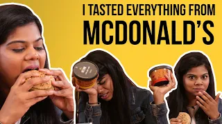 I Tasted Everything From McDonald's India | BuzzFeed India