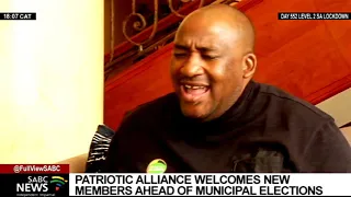 LGE 2021 | Patriotic Alliance welcome members from ANC, DA