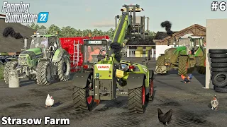 Feeding Cows, Spreading Lime & Harvesting CornSilage│Starsow│FS 22│Timelapse#6