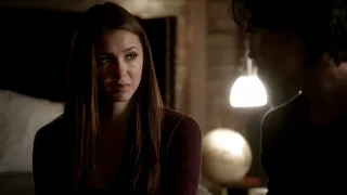 Elena asking Damon if he trusts Stefan| The vampire diaries Season 3 Episode 9