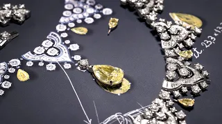 Crafting the Tribute to Venice necklace |  Mediterranea High Jewelry