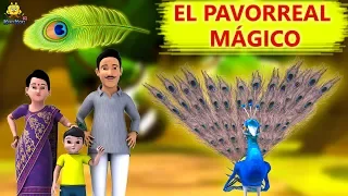 El pavorreal mágico - Cuentos de dormir para niños | Historias Españolas Para Niños | Koo Koo TV