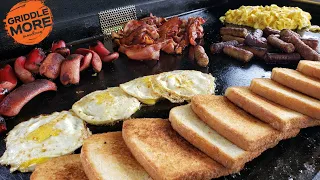 Big Ol Breakfast on the Blackstone Griddle