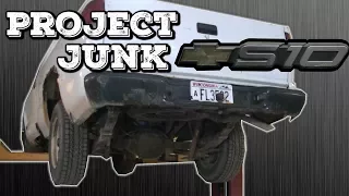 Project JUNK S10 Look at Underside & Oil Change