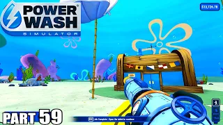 PowerWash Simulator Walkthrough Gameplay Part 59 - Krusty Krab / PC