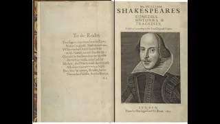 The First Folio Frontispiece. In Context and Perspective Part 1