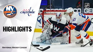 Islanders @ Capitals 1/26/21 | NHL Highlights