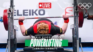 🔴 LIVE Powerlifting World Classic Open Championships | Men's 74kg & Women's 63kg Group A