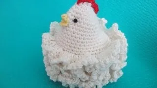 Пасхальная курочка Часть 2 Easter chicken Part 2 Crochet