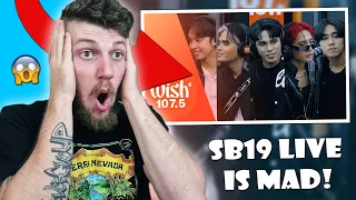 THEY PERFORM BETTER?!?! | RAPPER REACTS to SB19 performs “Bazinga” LIVE on Wish 107.5 Bus (Reaction)