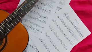 Quelques morceaux à débuter la guitare en style espagnol. Vol. II //Несложные пьесы для гитары Ч.2