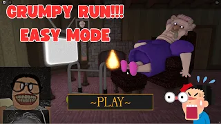 GRUMPY GRAN2! (SCARY OBBY) Walkthrough EASY Mode Roblox Gameplay #barrysprisonrun#grumpygran#takeshi