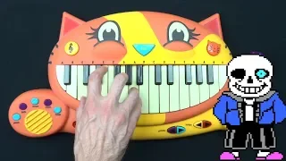 HOW TO PLAY MEGALOVANIA ON A CAT PIANO
