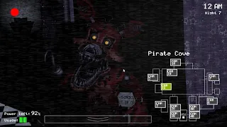 Nightmare Foxy has been added! FNaF 4 + FNaF 1! (FNaF 1 Mods)