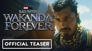 Black Panther: Wakanda Forever - Official Teaser Trailer (2022) Letitia Wright, Tenoch Huerta