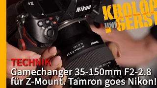Tamron 35-150mm F2.0-2.8 goes Nikon – der Game-Changer jetzt auch für Z-Mount! 📷 Krolop&Gerst