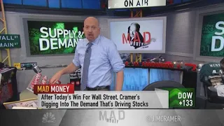Jim Cramer breaks down what's driving the stock market's rally toward all-time highs