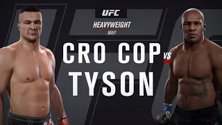 Тайсон vs Мирко Крокоп ( Майк Твйсон против Мирко Крокоп ) UFC 2 .