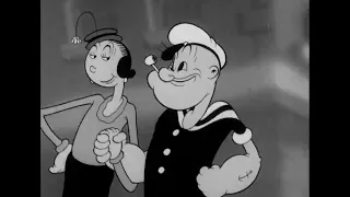 ⛸️ Glide into Romance with Popeye: "A Date To Skate" (1938) 💕