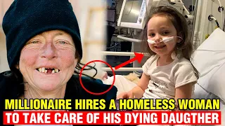 Millionaire takes a homeless woman to take care of his sick daughter, something leaves him paralyzed