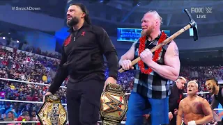 WWE 12 May 2024 Roman Reigns VS. Brock Lesnar VS. Cody Rhodes VS. Solo Sikoa VS. All Raw SmackDown