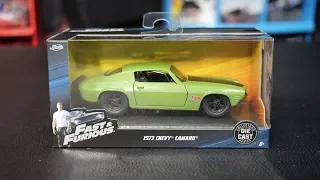 1973 Chevy Camaro F-Bomb - The Fast and the Furious Model Cars Collection - Jada Toys