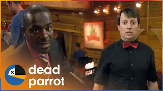 Marks Starts Working As A Waiter | Peep Show | Absolute Jokes