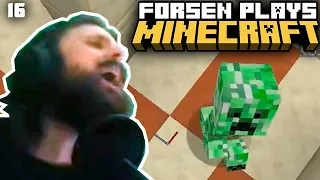 Forsen is losing to gravity. Minecraft (16)