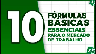 10 Fórmulas Básicas do Excel Essenciais para o Mercado de Trabalho