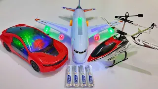 Toy Airbus A380 and HX708 Rc Helicopter Unboxing | remote control car | aeroplane | airbus a380