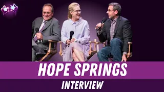 Hope Springs Cast Interview: Meryl Streep, Tommy Lee Jones, Steve Carell & David Frankel