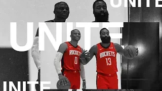 Houston Rockets 2019 Season Promo: UNITE (ft. Westbrook & Harden) ᴴᴰ