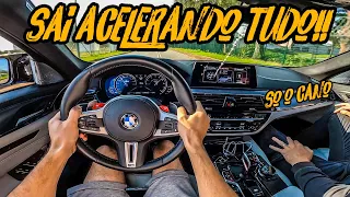 ACELEREI A BMW M5 V8 BITURBO STG2!!🚀🔥 PRIMEIRO CARRO COM TRAÇÃO 4X4 DA BMW