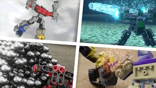 Brickmecha LEGO robot transformers animation compilation 29