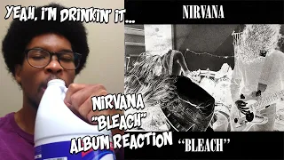 Kurt Cobain's Beginning | Hip Hop Fan REACTS to Nirvana's "BLEACH" Album (First Time Hearing)