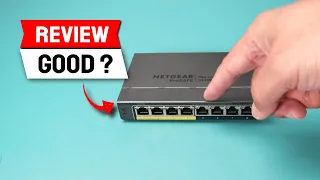 Netgear 8-port Poe Gigabit Ethernet Plus Switch (GS108PE)