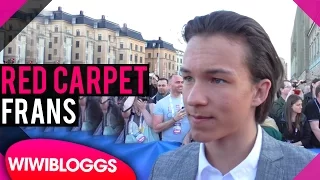 Frans Sweden @Eurovision 2016 red carpet | wiwibloggs