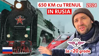 Asa ARATA cu ADEVARAT un TREN din RUSIA - CFR ar trebui sa vada asta..