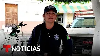 Esta oficial quiere acabar con la violencia en Michoacán | Noticias Telemundo