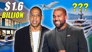 Jay Z Insane 1 Billion Luxury Lifestyle Battle With Kanye West !