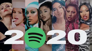 Spotify Top 25 Most Streamed Female Songs of 2020 (December 2020)